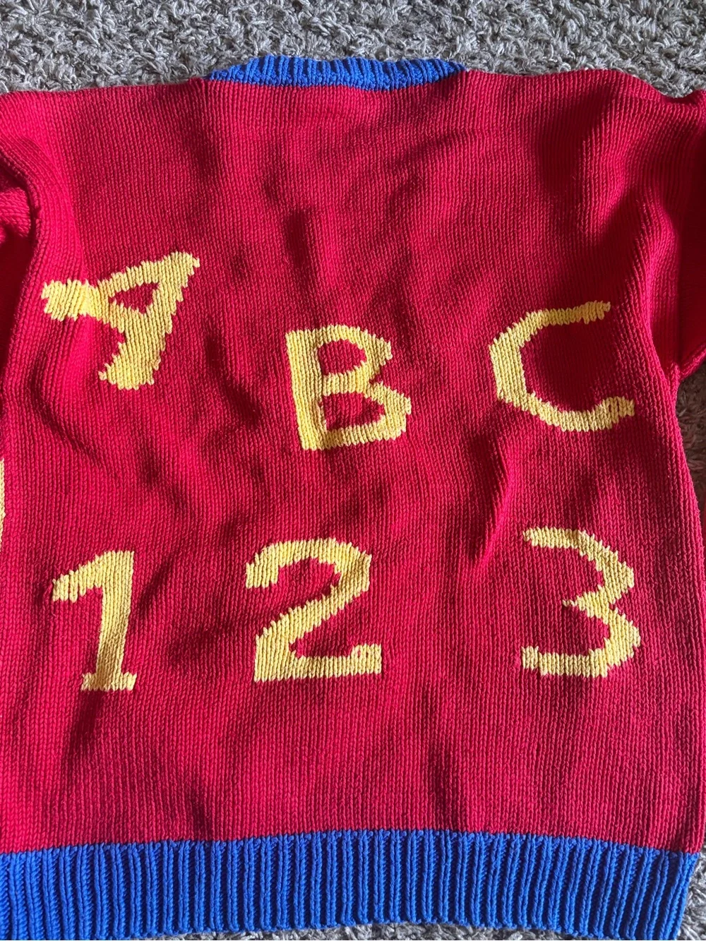 Vintage Suzy Smith Classroom 3D Sweater